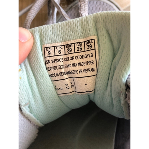 Skechers Women's Sneakers Gray Mint Size 9 - Picture 4 of 4
